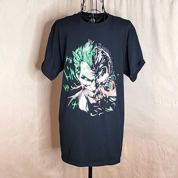 GILDAN THE‎ JOKER Shirt Medium - Picture 1 of 5